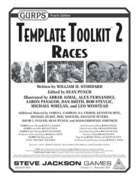 cover of the book GURPS Template Toolkit 2 Races