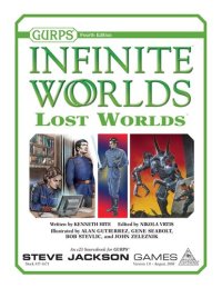 cover of the book GURPS 4th edition. Infinite Worlds: Lost Worlds