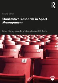 cover of the book Qualitative research in sport management