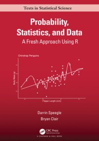 cover of the book Probability, Statistics, and Data: A Fresh Approach Using R