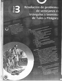 cover of the book Matemáticas II. Cap 3 Teoremas de triángulos