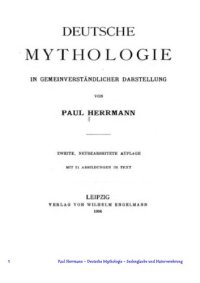 cover of the book Deutsche Mythologie - Seelenglaube und Naturverehrung