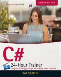 cover of the book C# 24-Hour Trainer