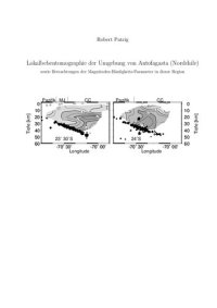 cover of the book Lokalbeben-Tomographie der Umgebung von Antofagasta (Nordchile)