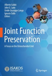 cover of the book Joint Function Preservation: A Focus on the Osteochondral Unit