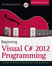 cover of the book Beginning Visual C# 2012 Programming