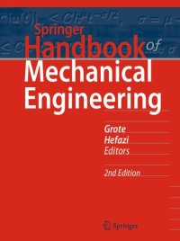 cover of the book Springer Handbook of Mechanical Engineering