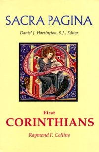 cover of the book First Corinthians (Sacra Pagina Series)