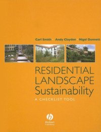 cover of the book Residential Landscape Sustainability: A Checklist Tool