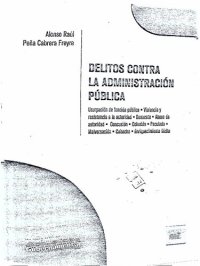 cover of the book Delitos Contra la Adminstración Pública