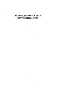 cover of the book Religion and Society in the Himalayas