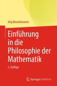 cover of the book Einführung in die Philosophie der Mathematik