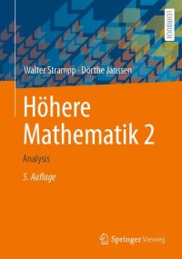 cover of the book Höhere Mathematik 2: Analysis