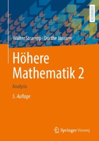 cover of the book Höhere Mathematik 2: Analysis