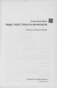 cover of the book Hegel, Haiti i historia uniwersalna