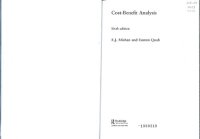 cover of the book Cost-benefit analysis (6th edition)