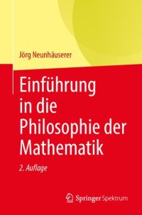 cover of the book Einführung in die Philosophie der Mathematik