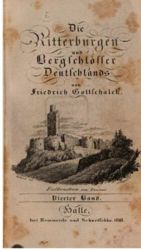 cover of the book Die Ritterburgen und Bergschlösser Deutschlands