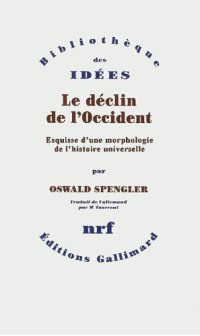 cover of the book Le déclin de l'occident