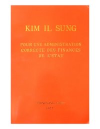 cover of the book Pour una administration correcte des finances de l’etat