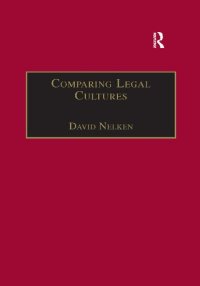 cover of the book Comparing Legal Cultures