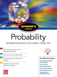 cover of the book Schaum's Outline of Probability