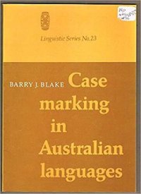 cover of the book Case marking in Australian languages