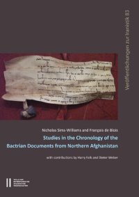 cover of the book Studies in the Chronology of the Bactrian Documents from Northern Afghanistan