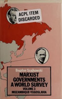 cover of the book Marxist governments : a world survey