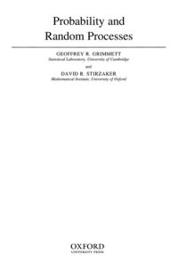 cover of the book Probability and Random Processes