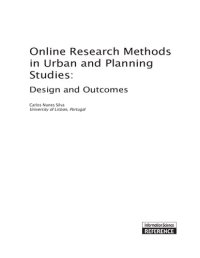 cover of the book Online Research Methods in Urban and Planning Studies: Design and Outcomes