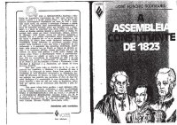 cover of the book A Assembleia Constituinte de 1823