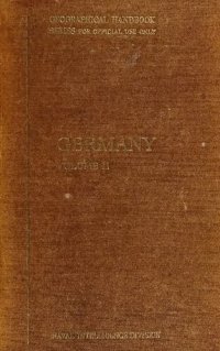 cover of the book Germany v. 2. History and administration.