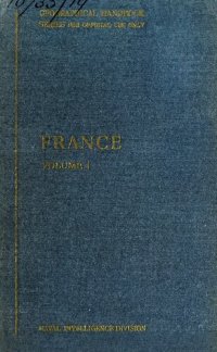 cover of the book France V. 1. Physical geography.