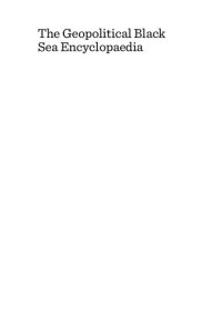 cover of the book The geopolitical Black Sea encyclopaedia