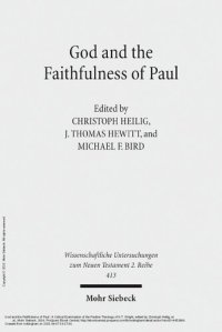 cover of the book Gott und die Treue des Paulus. Eine kritische Untersuchung der paulinischen Theologie von N. T. Wright. A Critical Examination of the Pauline Theology of N.T. Wright.