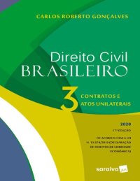 cover of the book Direito Civil Brasileiro - Contratos e atos unilaterais. VOL 3