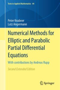 cover of the book Numerical Methods for Elliptic and Parabolic Partial Differential Equations