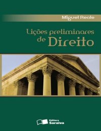 cover of the book Licoes preliminares de direito