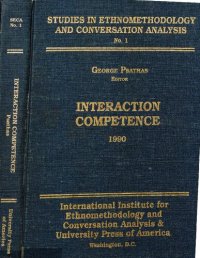 cover of the book Interaction Competence