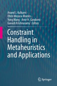 cover of the book Constraint Handling in Metaheuristics and Applications