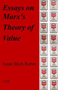 cover of the book Essays on Marx's Theory of Value