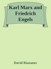 cover of the book Karl Marx and Friedrich Engels