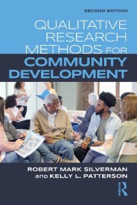 cover of the book Qualitative research methods for community development