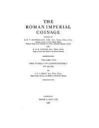 cover of the book Roman Imperial Coinage