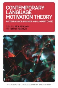 cover of the book Contemporary language motivation theory : 60 years since Gardner and Lambert (1959)