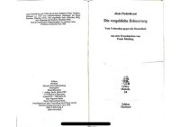 cover of the book Die vergebliche Erinnerung. Vom Verbrechen gegen die Menschheit