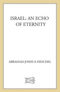 cover of the book Israel: An Echo of Eternity