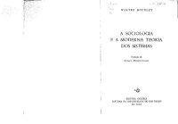 cover of the book A sociologia e a moderna teoria dos sistemas