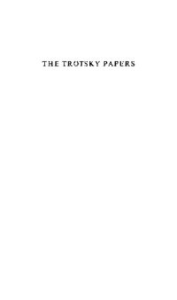 cover of the book The Trotsky Papers 1917-1922: Vol 2: II 1920-1922